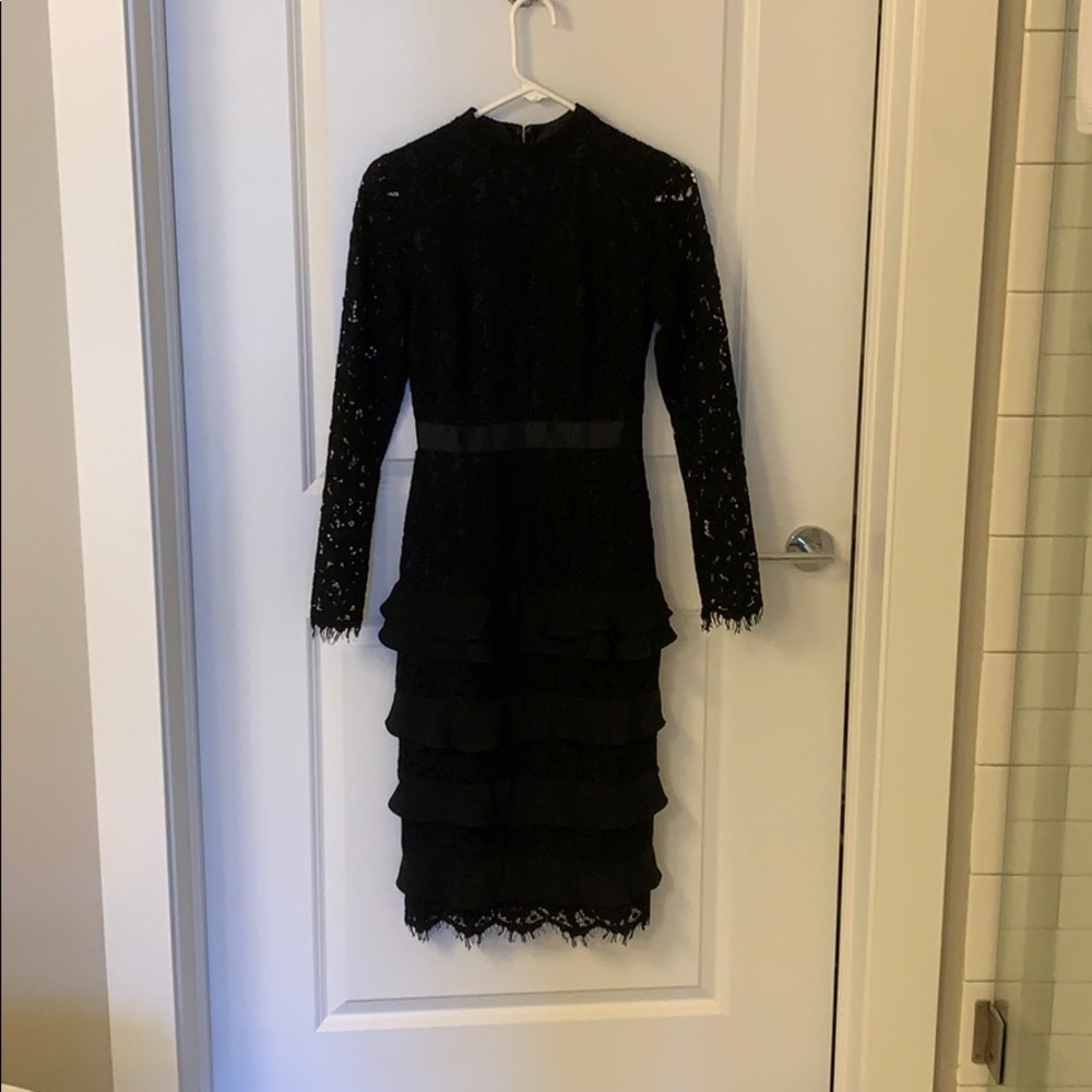 Rachel Parcell Long Sleeve Lace Dress